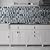 The Tiles Plaza 10-Sheet Peel and Stick Backsplash, 12" x 11.5" Blue Cement Long Hexagon Self-Adhesive Wall Tile, Stone Composite Stick On Decorative Mosaic Tile for Kitchen Bathroom Fireplace