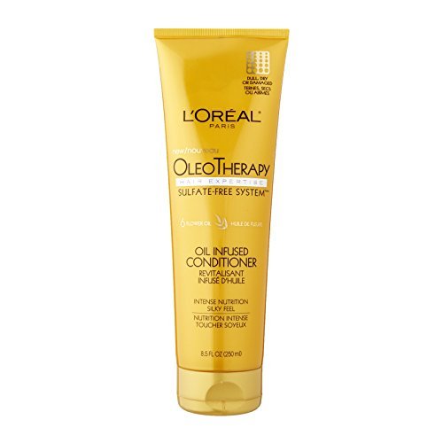 L'Oreal Paris Hair Expertise OleoTherapy Replenishing Conditioner 8.5 oz (Pack of 5)