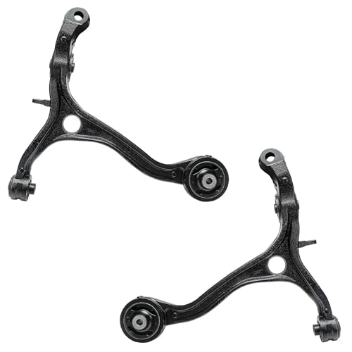Image of Detroit Axle - Front 12pc Suspension Kit for 08-12 Honda Accord 2008 2009 2010 2011 2012, 4 Upper & Lower Control Arms 2 Lower Ball Joints 4 Tie Rods 2 Sway Bars Replacement