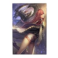 神撃のバハムート　ジグソーパズル Amazon.co.jp: パズル 神撃のバハムート エルフ ジグソーパズル