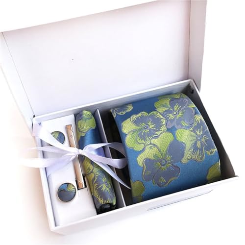 Set de Corbata FMURY para Hombre con Estilo Floral