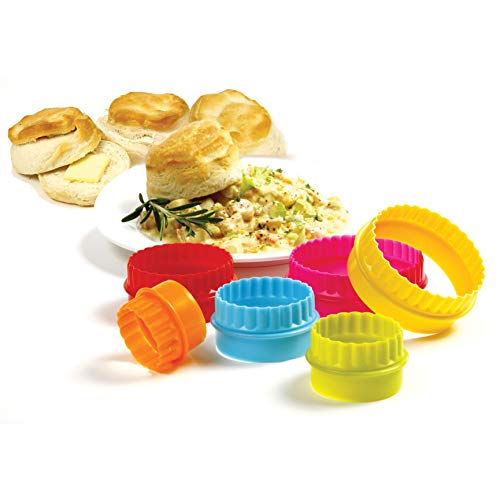 Norpro Biscuit/Cookie Cutter Set With Box, 4.5&Quot Diameter, Multicolor #TOP4