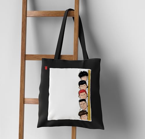 Image of ZORI Black Tote Bag With Pocket Printed Designed Canvas Tote Bags For Women large capacity,Tote bag For Shopping, College, Travel, More Canvas Handbag For Unisex Bag