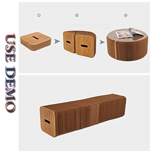 Accordion Paper Folding Sofa Chair,Versatile,Can Be Used As A Coffee Table,Shoe Change Stools and Benches,can Meet Your Various Needs