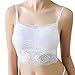 MORCHAN Femmes Sexy Padded Bra Crop Tops Gilet Bustier Beach Débardeurs (Taille Libre,Blanc)