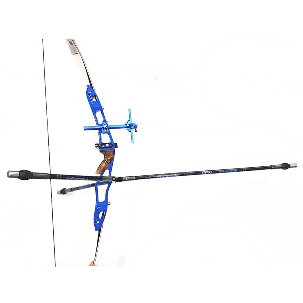 wolfman Tir à l'arc Stabilisateur d'arc Barre D'équilibre 3-30 Pouces Tige Stabilisatrice en Carbone Amortir Le Poids Tige D'Amortisseur pour Arc à Poulies Arc Classique de Chasse