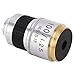 100X Professional Microscope Objective Lens Replacement with RMS Size and Storage Cylinder
