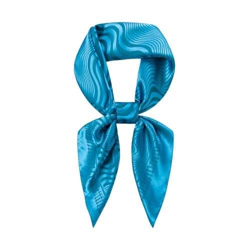 Image of 35 inch Men's Large Square Jacquard Scarf - Cowboy Wild Rugged Style, With Gift Packed