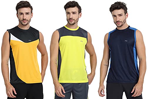Image of FTX Men's Solid Regular Fit T-Shirt