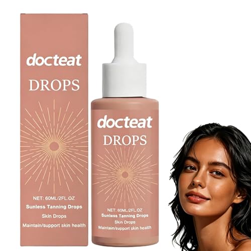 TKGEOUE Bräunungstropfen zum Trinken Testsieger - Sun Glow Tropfen zum Trinken Bräunungstropfenzum Trinken Tanning Drops Verleiht Eine Natürliche Und GleichmäßIge Bräune for All Skin Types