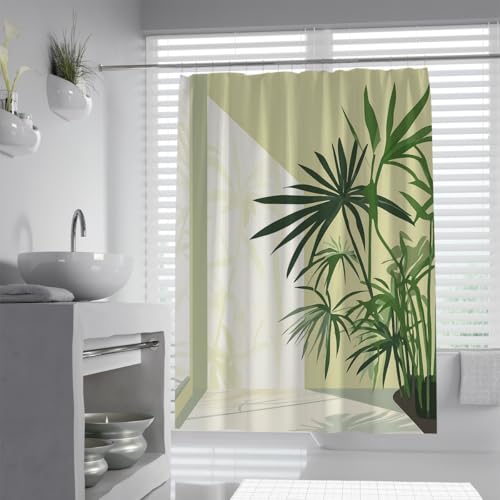 Rideau de douche lavable machine pour éliminer l'humidité facilement - 2