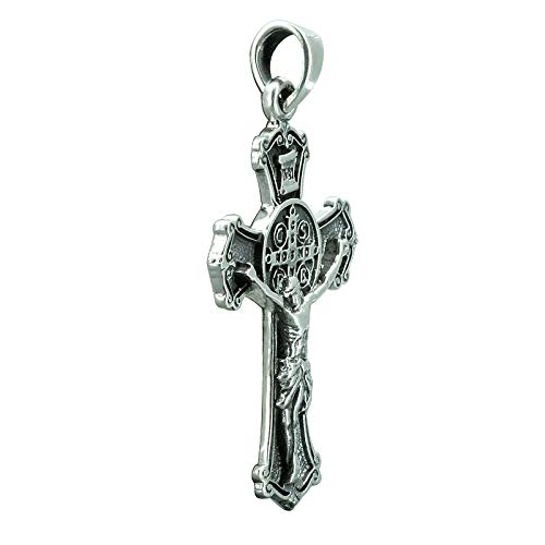 Coss INRI - Ciondolo a forma di crocifisso di San