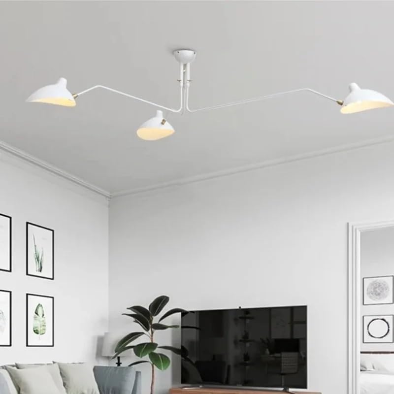 Éclairage araignée de prestige pour boutique hôtel et salon loft contemporain