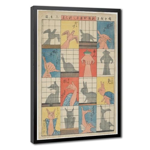 Toile Utagawa Hiroshige pour embellir un mur de bureau vide facilement