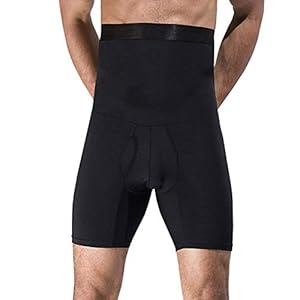 Heren Body Shaper Broek, Heren Slimming Sauna Broek Hot Sweat voor Body Shaper, Mannen Girdle Broek Body Shaper Buik…
