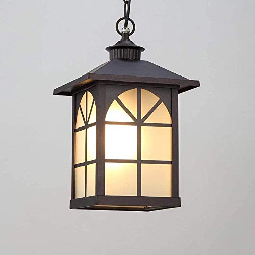 Industrial chandelier E27 suspension aluminium pour plafond de villa et balcon