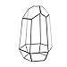 Produktbild Terrarium Unregelmäßiges Glas Geschlossen Mit Tor Pflanzer Sukkulenten Geometrischen Blume Pflanzenteller Kleine Bonsai Container Reptilien Büro Display Box Kerzenhalter