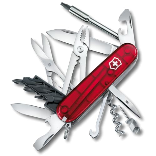 VICTORINOX(ビクトリノックス) ナイフ 精密ドライバーセット PC 分解 DIY 工具セット サイバーツールM 1.77...