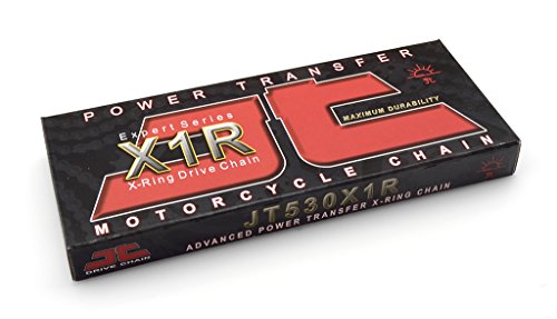 JT SPROCKETS - Cadena Jt 530X1R Con 114 Eslabones Negro