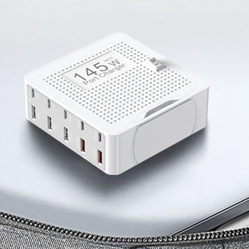 Cargador USB C portátil multidispositivo para auriculares de oficina 2