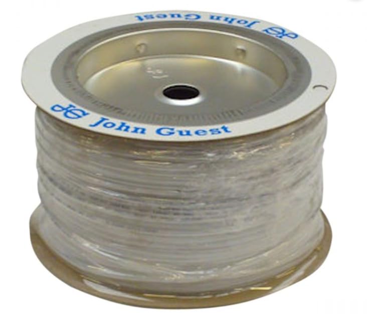 John Guest LLDPE - Tubo neumático flexible (10 mm de diámetro exterior, 100 m de longitud)