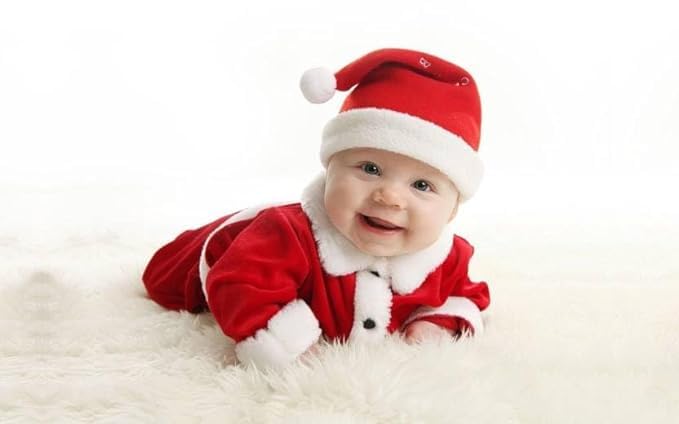 PK HUB Velvet Santa Claus Christmas Dress For Kids/Santa Claus Costume For Baby Girl & Baby Boy/Kids Christmas Costume Dress (1-2 Year), Red (B0CP9NKX9M) Amazon Price History, Amazon Price Tracker