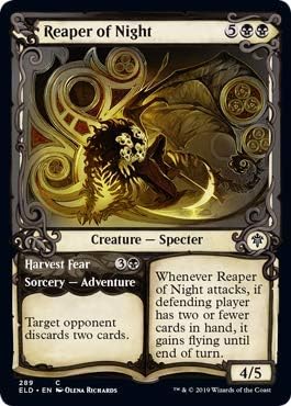 Magic The Gathering - Reaper of Night - Showcase - Throne of Eldraine
