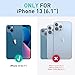 i-Blason Cosmo Series Slim Full-Body Protective Case for 6.1-Inch iPhone 13 (2021 Release), Ocean Blue
