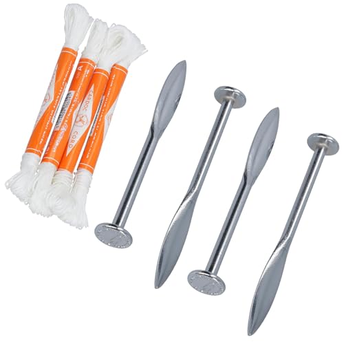 Four Footprint Line Pins & Four Braided Nylon Chalk Line Size A 18m TE239_TE269 miniatura 1