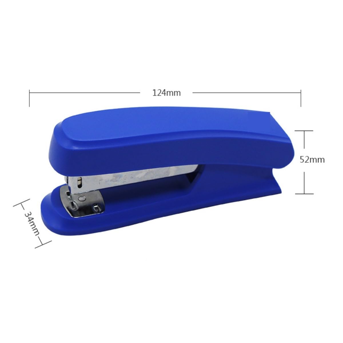Spillatrice Pinzatrice Ufficio Cucitrice Standard Portatile da Tavolo for Ufficio for La Decorazione Home Office Cucitrice per Scrivania(Black)