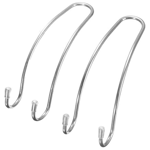 Ganchos de acero inoxidable para coche (2 unidades) Cover