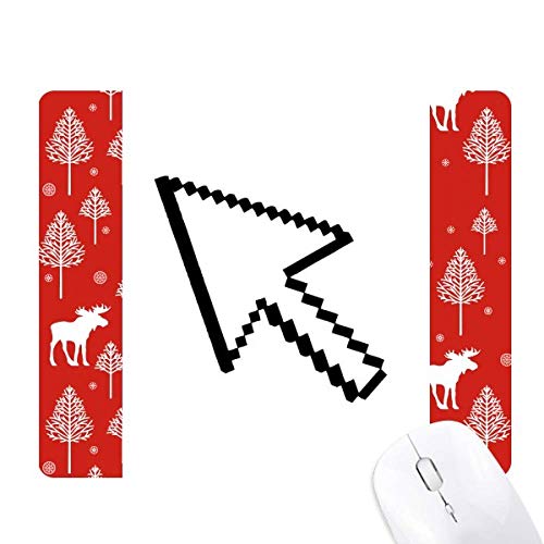 Souris d'ordinateur Arrow Pixel fatigue poignet évitée style forêt