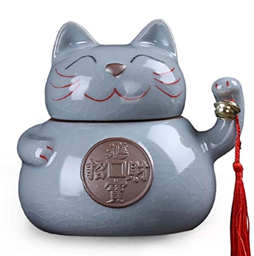 Collana Urna Commemorativa Per Gatto Oidea - Ciondolo A Forma Di Gatto In Acciaio Inox - Gioiello Per Ceneri Di Animale Domestico