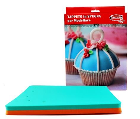 Tappetino In Spugna Graziano Per Modellare Fiori In Pasta Di Zucchero - 24x18 Cm - Foto 13