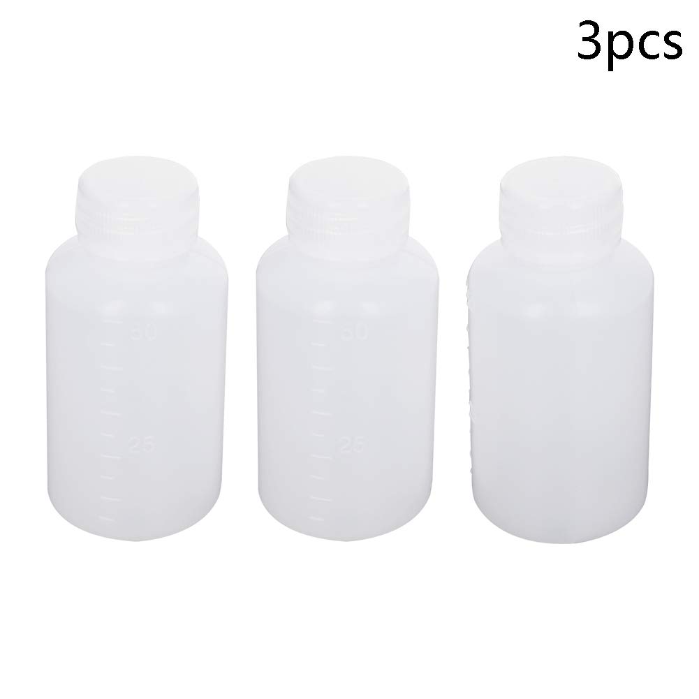 16 Bottiglie Reagente Vetro 50 Ml Con Tappo A Vite - Per Laboratorio O Casa | Colore Ambrato - Foto 4