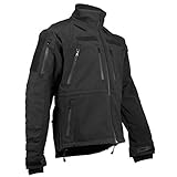 riesige Anzahl an Features Copytec Tactical Kommando Softshell Jacke KSK Spezialkräfte Security Dienstjacke #14084, Größe:XL, Farbe:Schwarz