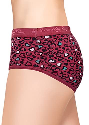Image of LADY CARE , Panties, Under WEAR, for Women's, Medium Elastic, 3PC Combo Pack, Multi Colour Print, Size M, L, XL, 2XL, 3XL, 4XL, 5XL