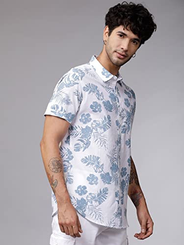 Image of IndoPrimo Men's Solid Regular Fit Shirt