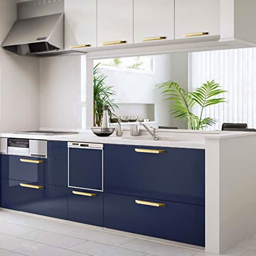 LONTAN 5 Pack Gold Kitchen Door Handles 192mm Kitchen Cabinet Gold Cupboard Handles for Aluminium Alloy Wardrobe Bathroom Shower Drawer Pulls - Image 7