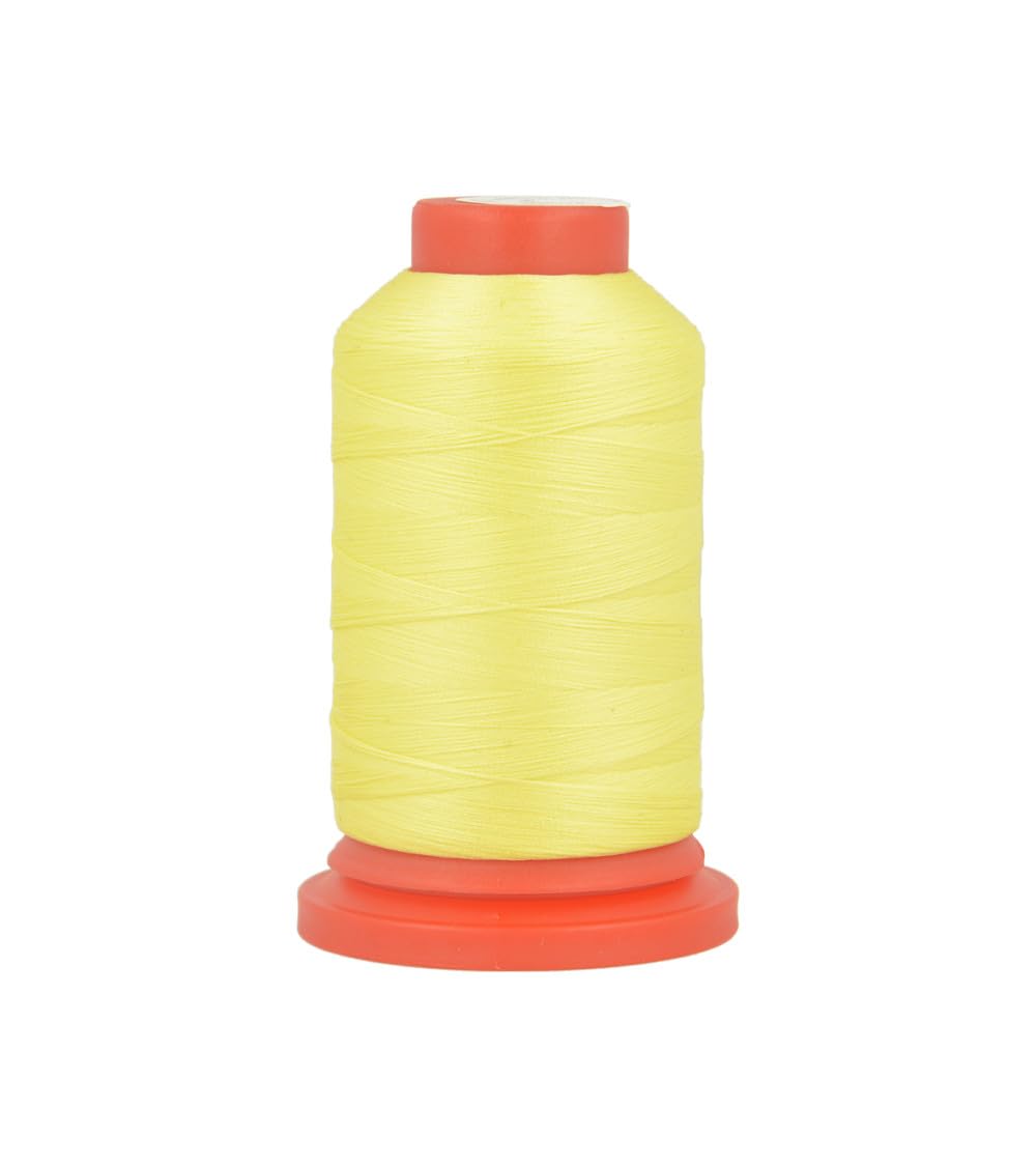Fil mousse polyester MDC pour surjeteuse finitions extensibles sans casse lot 3 bobines 1000m