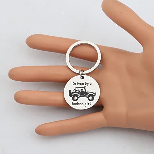 ENSIANTH Off Road Vehicle Keychain - Driver's License Gift for Girls, Outdoor Enthusiasts, Sweet 16, Travelers3