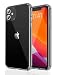 Produktbild OrerPat Handyhülle iPhone 11 Transparent Matte Hülle 6.1 [Nie Gelb Material] Stoßfest Case, Hart PC Back & Weich Silikon Bumper Schutzhülle for iPhone 11