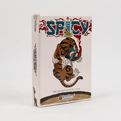 Image of Spicy: Strategy Card Game | Bluffing Game for 2-6 Players | Ages 10+ | Average Playtime 15 Minutes