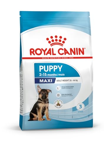 Image of Royal Canin Maxi Puppy Food, Dry Food, Supports Immune System & digestive health, Provides Long growth, moderate energy, 15 Kg