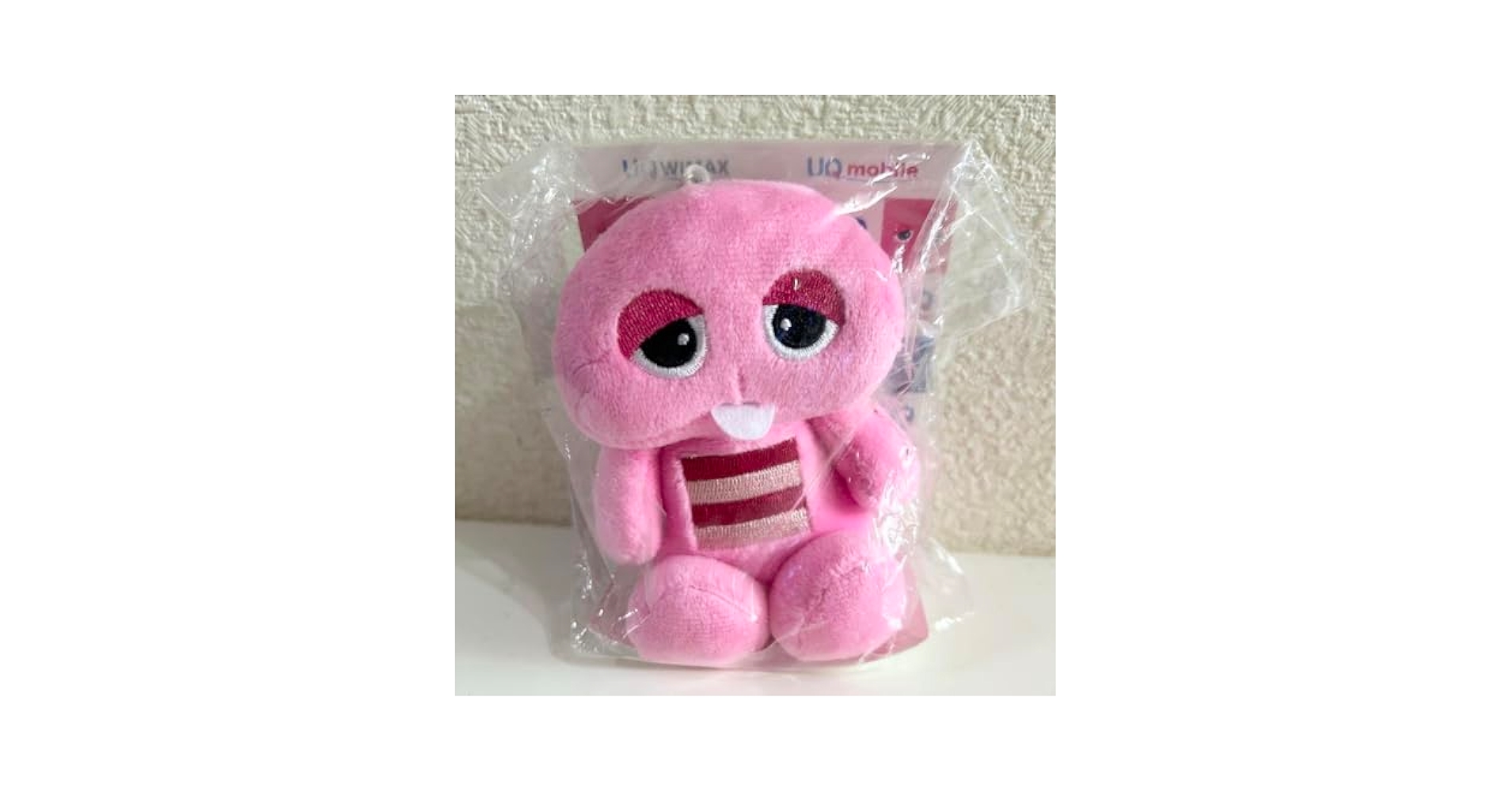 ザブングルサイン入り UQ販促品 ガチャ・ムク マスコット 美品 非売品 UQモバイル ガチャピン ムック サイクリング