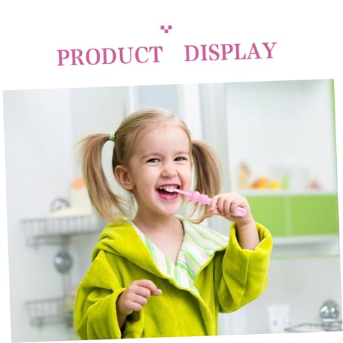 FOMIYES 9 Stk Kinderzahnbürste Mit Weichen Borsten Zahnreinigungsbürste Babys Erste Zahnbürste Cartoon- Kindern Tragbare Kinder Hand Pbt – Bild 7