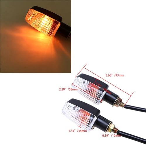 Luces intermitentes para motocicleta que solucionan la falta de visibilidad trasera 7
