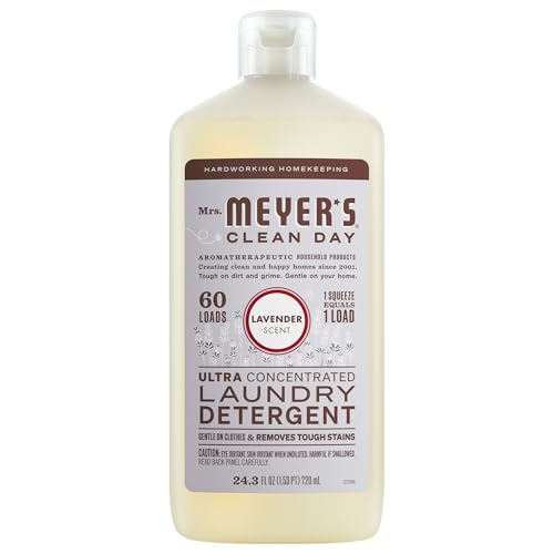 MRS. MEYERS CLEAN DAY Ultra Concentrated Laundry Detergent Lavender Scent 24.3 fl oz