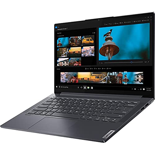 Image of Lenovo IdeaPad Slim 7i 14.0 inch Laptop, 14.0 inch FHD (1920 x 1080), Intel Core i7-1165G7 Processor, 8GB DDR4 RAM, 512GB NVMe SSD Storage, Intel Iris X Graphics, Windows 10 Home, 82A6000BUS, Slate Grey
