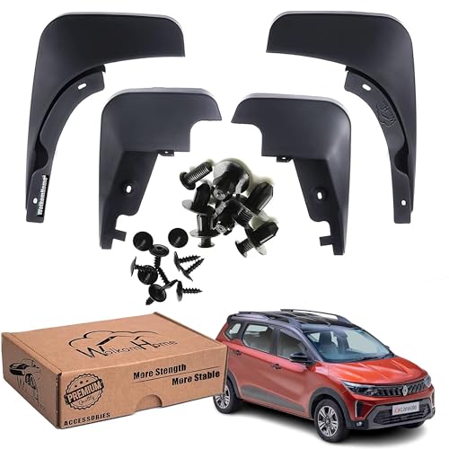 Image of WolkomHome Mud Flap Compatible with Triber 2025 - Durable Splash Guards for Car Exterior Protection